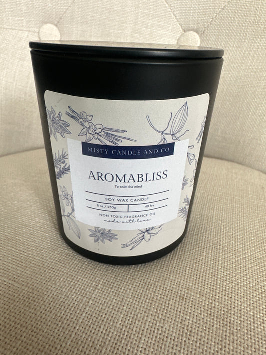 8oz Natural Coconut Soy Wax Candle